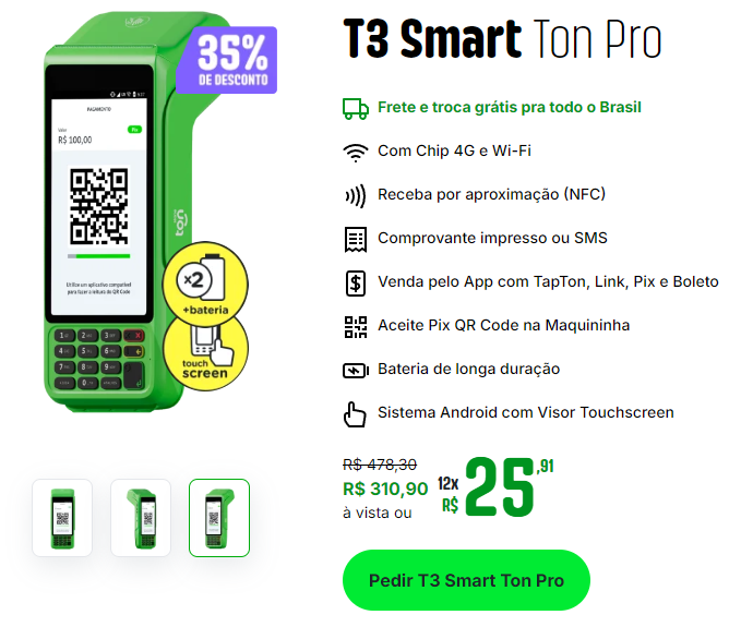 MAQUININHA SMART TON PRO